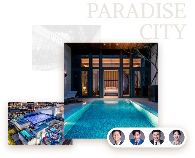 Paradas is the first integrated resort in Northeast Asia.